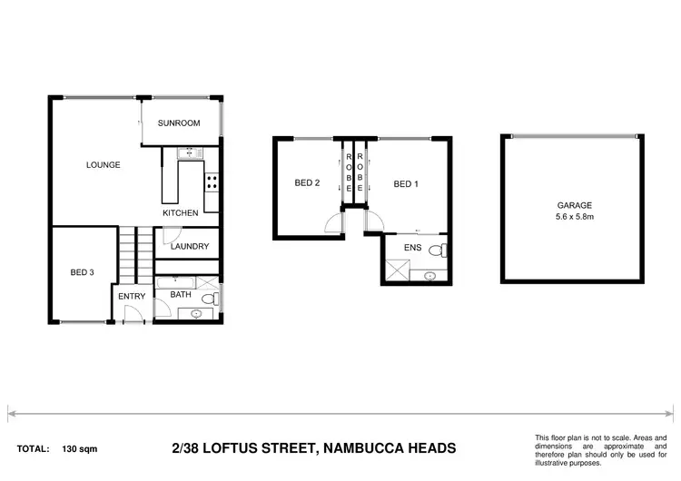 Floorplan of Homely unit listing, 2/38 Loftus Street, Nambucca Heads NSW 2448