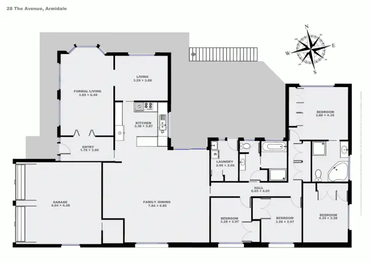 Floorplan of Homely house listing, 28 The Avenue, Armidale NSW 2350