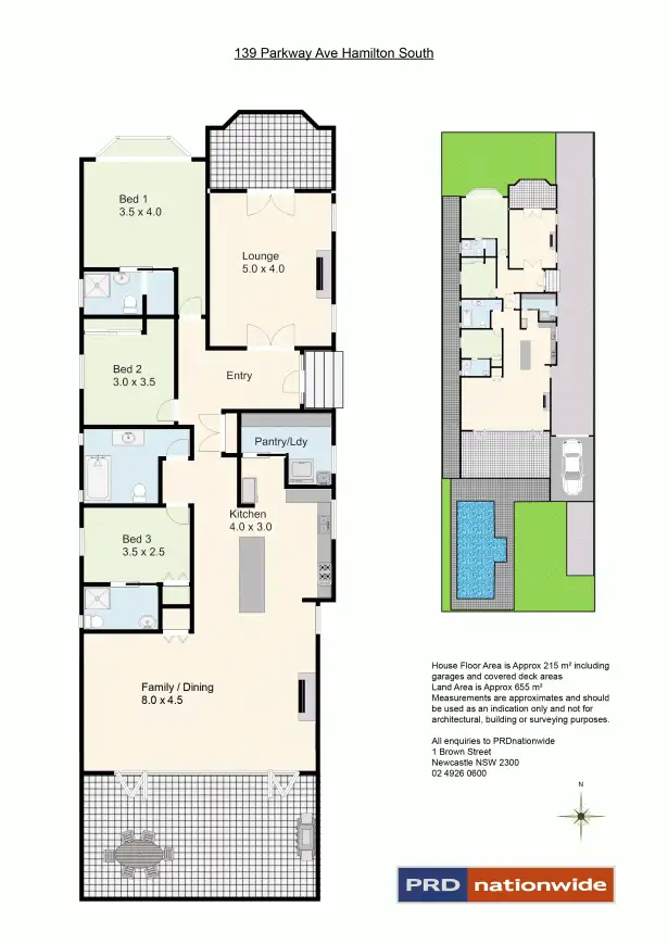 Floorplan of Homely house listing, 139 Parkway Avenue, Hamilton South NSW 2303