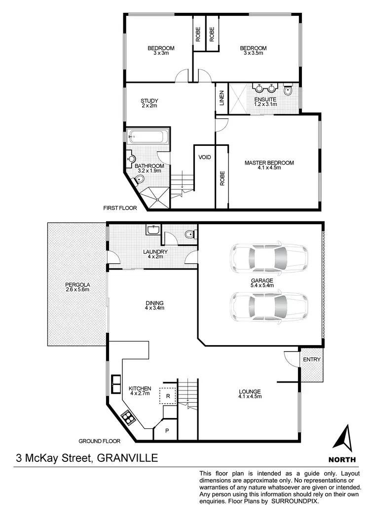 Floorplan of Homely house listing, 3 Mackay Rd, Granville NSW 2142