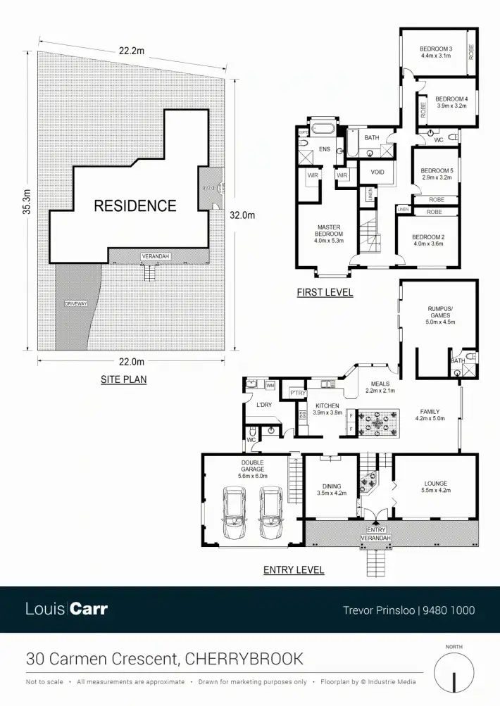 Floorplan of Homely house listing, 30 Carmen Crescent, Cherrybrook NSW 2126