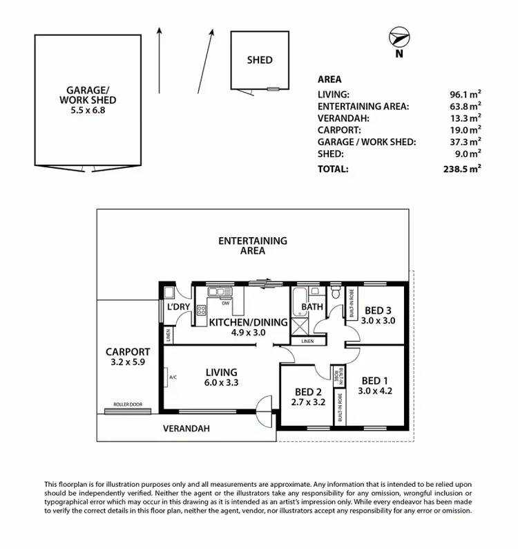 Floorplan of Homely house listing, 38 Craig Terrace, Mount Barker SA 5251