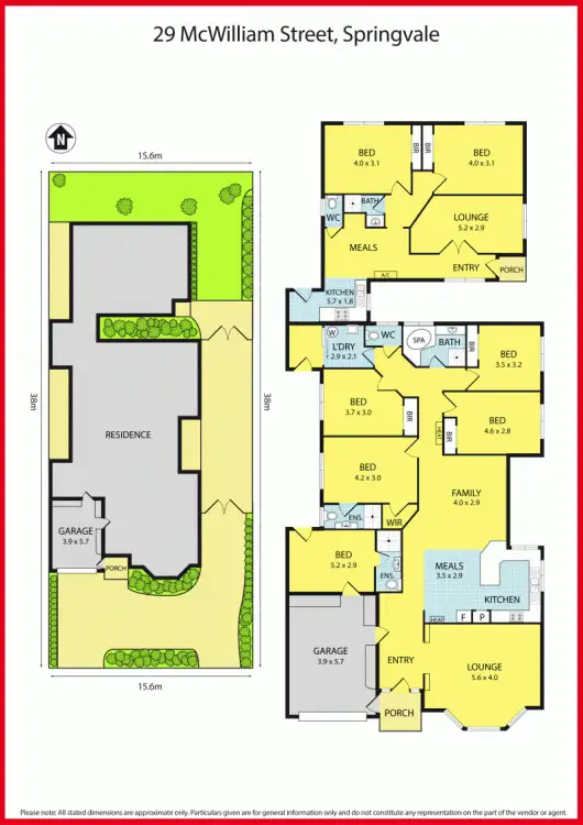 Floorplan of Homely house listing, 29 Mcwilliam Street, Springvale VIC 3171