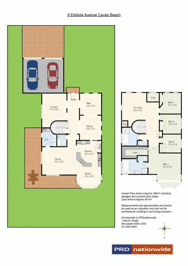 Floorplan of Homely house listing, 9 Ebbtide Avenue, Caves Beach NSW 2281