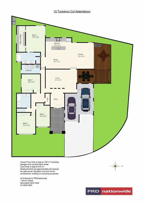 Floorplan of Homely house listing, 10 Tuckeroo Circuit, Adamstown NSW 2289