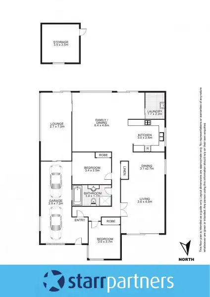 Floorplan of Homely house listing, 12 Desborough Road, Colyton NSW 2760