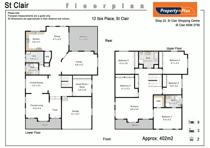 Floorplan of Homely house listing, 12 Ibis Place, St Clair NSW 2759
