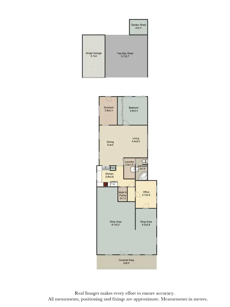 Floorplan of Homely house listing, 14 Ninth Ave, Sandgate QLD 4017