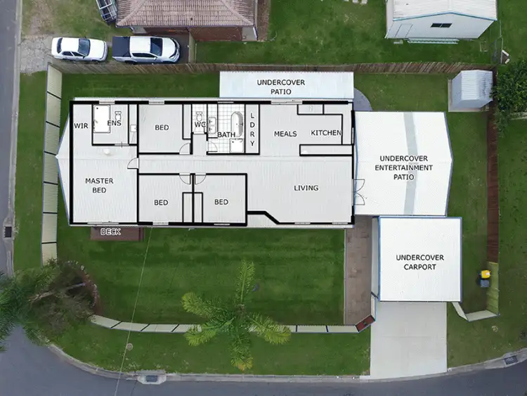 Floorplan of Homely house listing, 2 Jennifer Court, Mount Warren Park QLD 4207