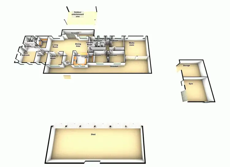 Floorplan of Homely house listing, 103 Maitland Road, Burpengary East QLD 4505