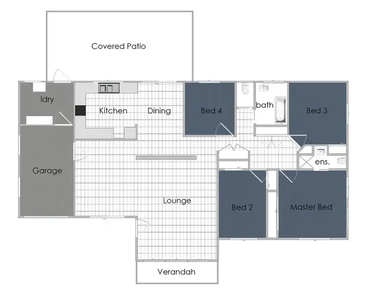 Floorplan of Homely house listing, 12 Bodian St, Carindale QLD 4152