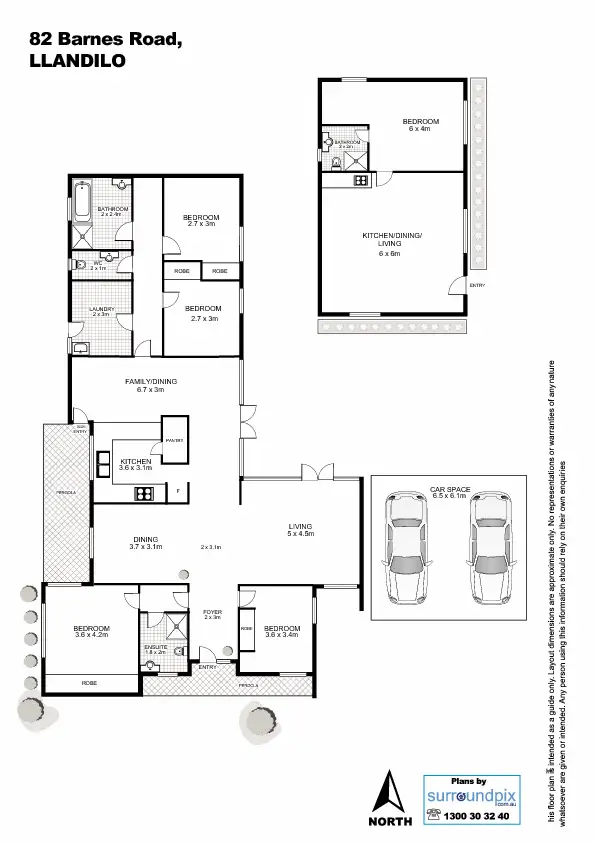 Floorplan of Homely house listing, 82 Barnes Road, Llandilo NSW 2747
