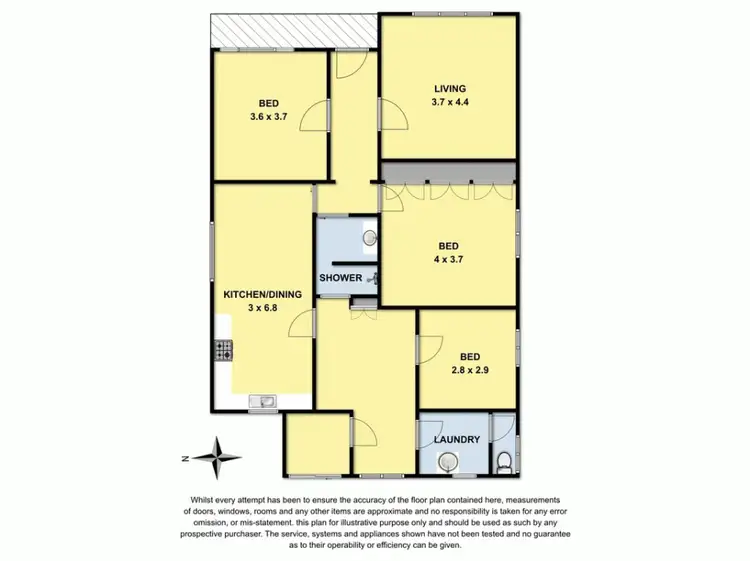 Floorplan of Homely house listing, 179 Main Street, Elliminyt VIC 3250