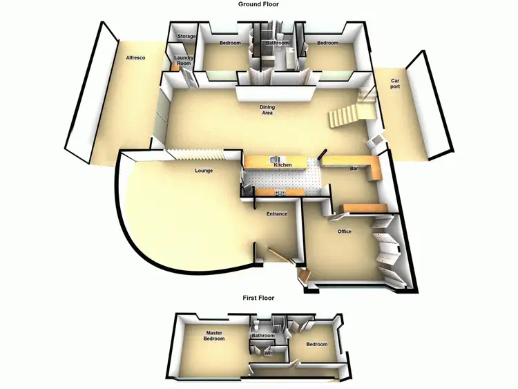 Floorplan of Homely house listing, 16 Lodge Road, Wooloowin QLD 4030
