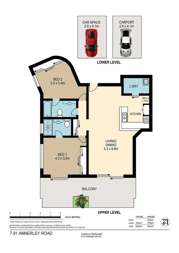 Floorplan of Homely apartment listing, 7/81 Annerley Road, Woolloongabba QLD 4102