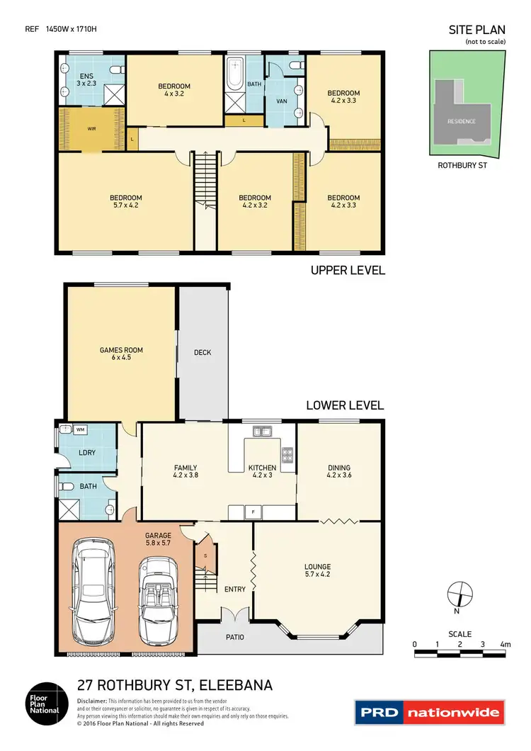 Floorplan of Homely house listing, 27 Rothbury St, Eleebana NSW 2282
