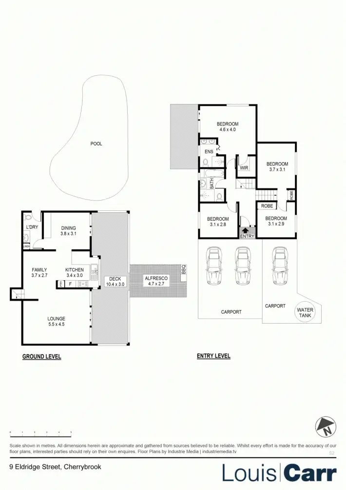Floorplan of Homely house listing, 9 Eldridge Street, Cherrybrook NSW 2126