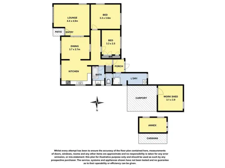 Floorplan of Homely house listing, 33 Stewart Street, Colac VIC 3250