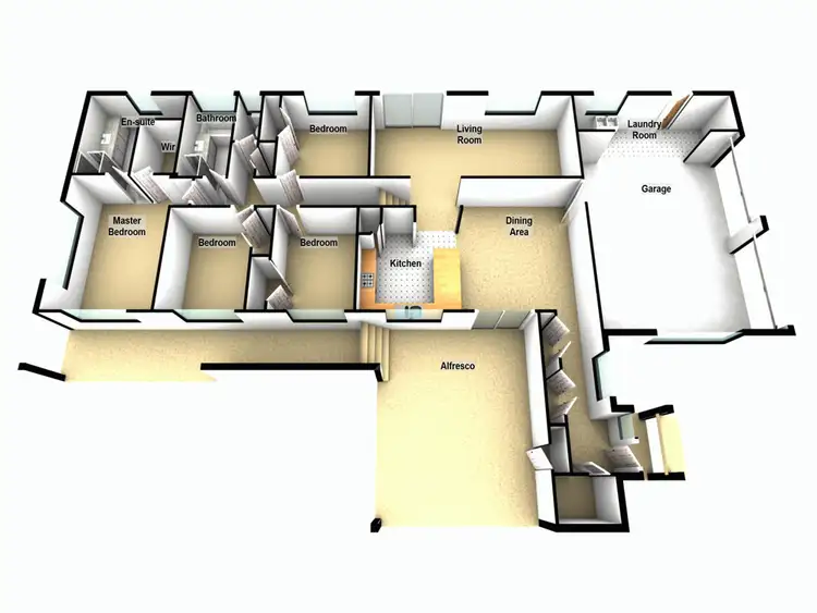 Floorplan of Homely house listing, 2 Huxtable Street, Chermside West QLD 4032