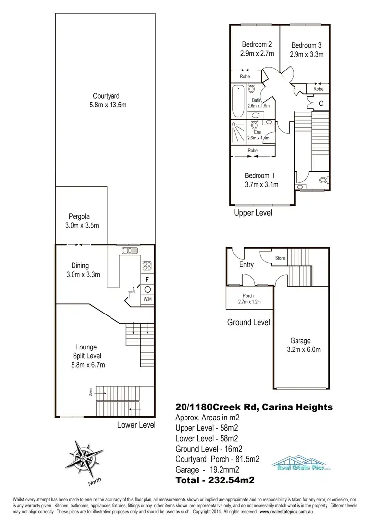 Floorplan of Homely townhouse listing, 20-1180 Creek Road, Carina Heights QLD 4152