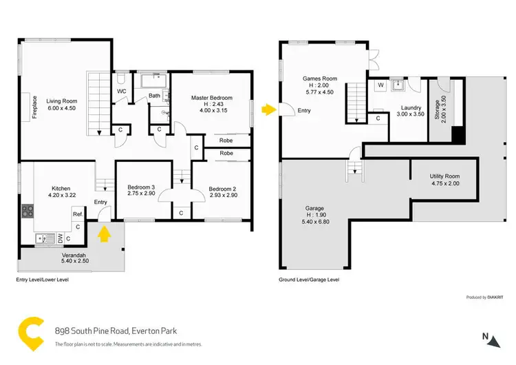 Floorplan of Homely house listing, 898 South Pine Road, Everton Park QLD 4053