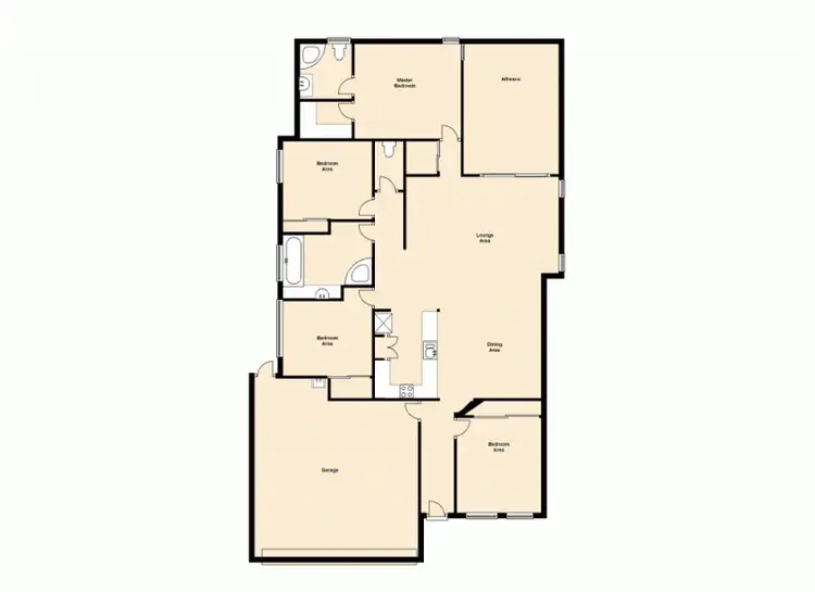 Floorplan of Homely house listing, 24 Flower Place, Forest Lake QLD 4077