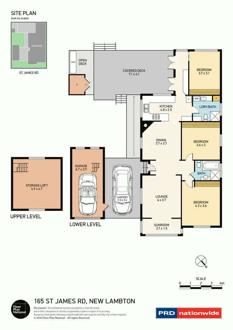 Floorplan of Homely house listing, 165 St James Road, New Lambton NSW 2305
