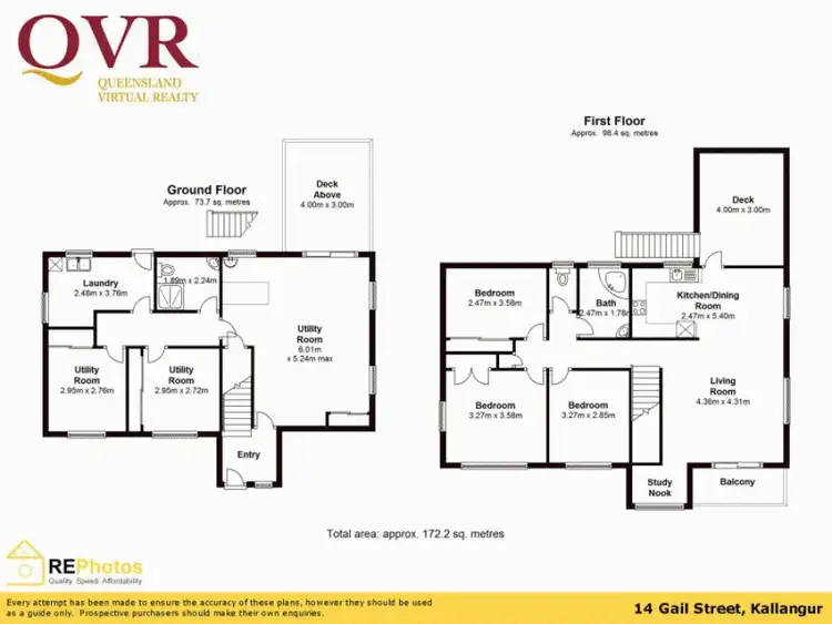 Floorplan of Homely house listing, 14 Gail Street, Kallangur QLD 4503