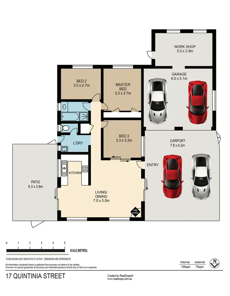 Floorplan of Homely house listing, 17 Quintinia Street, Algester QLD 4115