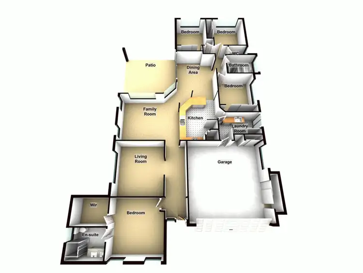 Floorplan of Homely house listing, 3 Patrone Court, Warner QLD 4500