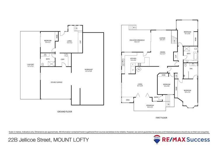 Floorplan of Homely house listing, 22b Jellicoe Street, Mount Lofty QLD 4350