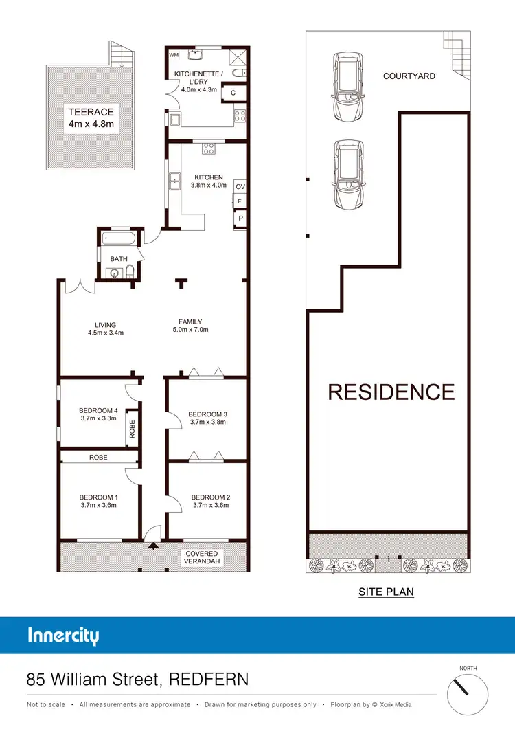 Floorplan of Homely house listing, 85 William Street, Redfern NSW 2016