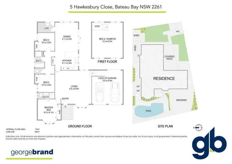 Floorplan of Homely house listing, 5 Hawkesbury Cl, Bateau Bay NSW 2261