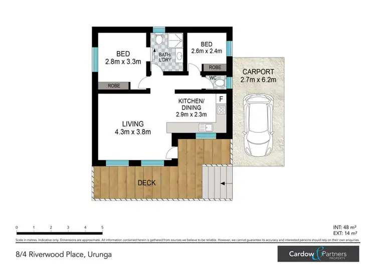 Floorplan of Homely other listing, 8/4 Riverwood Place, Urunga NSW 2455