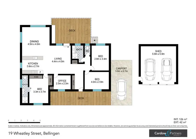 Floorplan of Homely house listing, 19 Wheatley Street, Bellingen NSW 2454