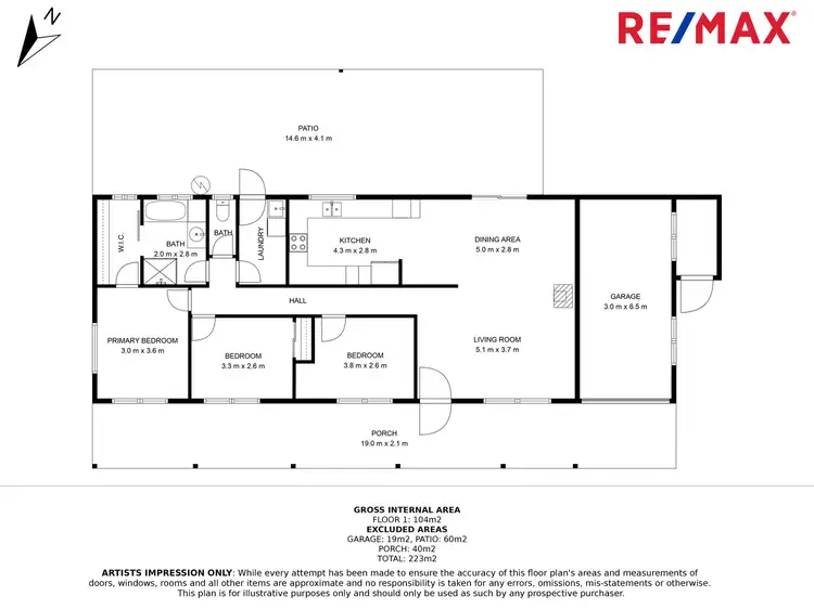 Floorplan of Homely house listing, 1 Range Street, Flaxton QLD 4560