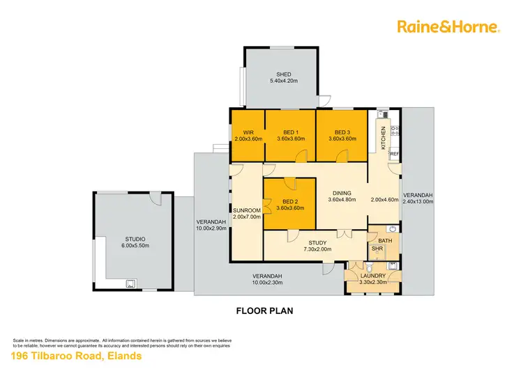 Floorplan of Homely rural property listing, 196 Tilbaroo Rd, Elands NSW 2429
