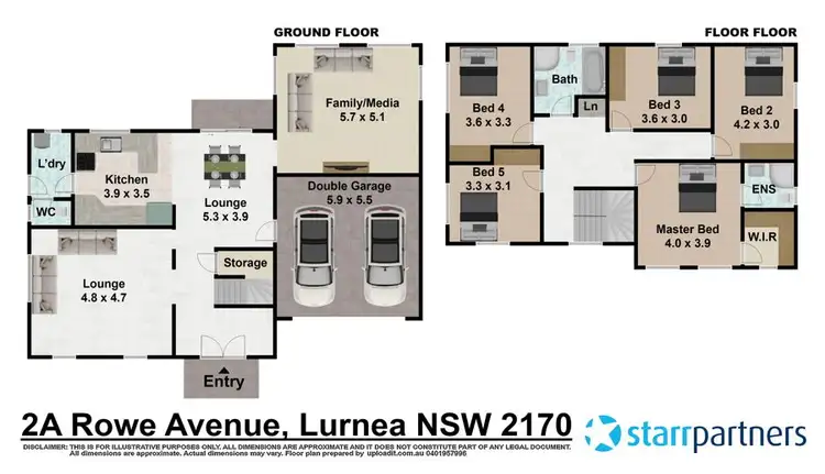 Floorplan of Homely house listing, 2A Rowe Avenue, Lurnea NSW 2170