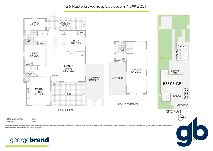 Floorplan of Homely house listing, 26 Restella Avenue, Davistown NSW 2251