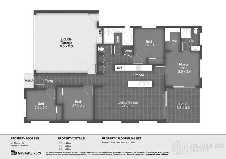 Floorplan of Homely house listing, 24 Cherish Street, Ripley QLD 4306