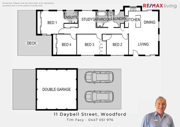 Floorplan of Homely house listing, 11 Daybell Street, Woodford QLD 4514