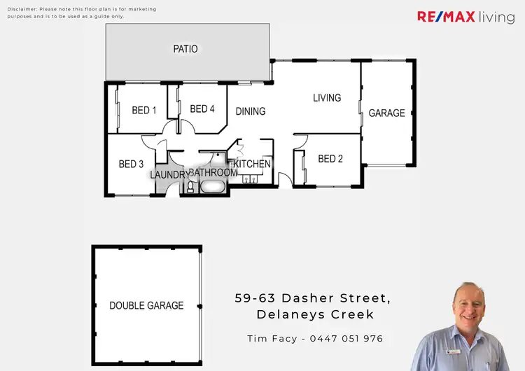 Floorplan of Homely house listing, 59-63 Dasher Street, Delaneys Creek QLD 4514