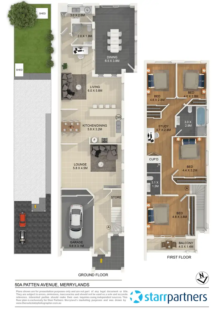 Floorplan of Homely house listing, 50a Patten Avenue, Merrylands NSW 2160