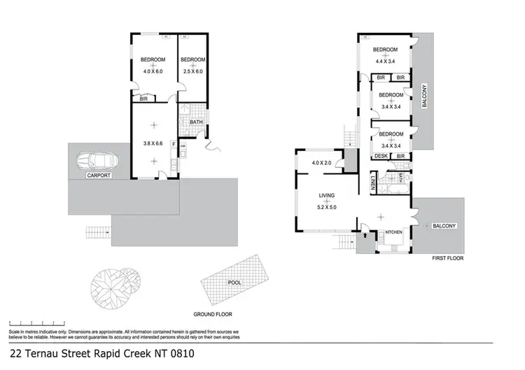 Floorplan of Homely house listing, 22 Ternau Street, Rapid Creek NT 810