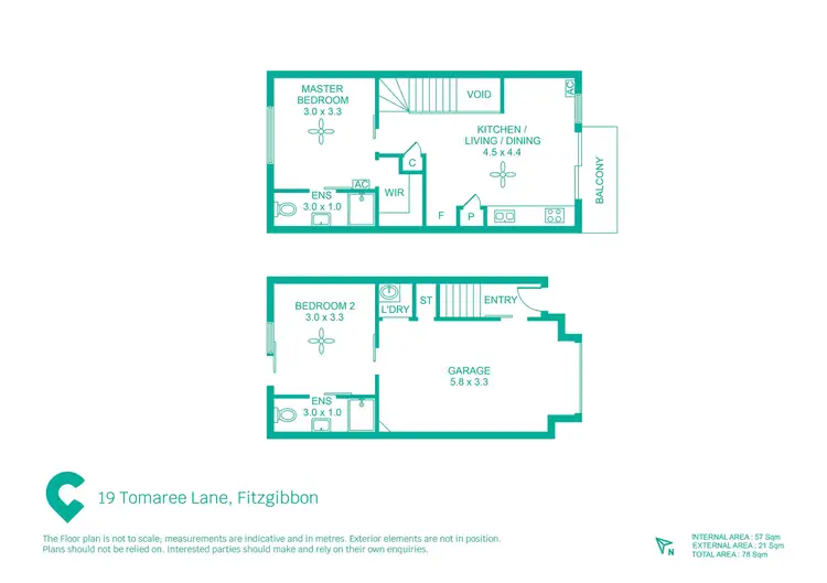 Floorplan of Homely house listing, 19 Tomaree Lane, Fitzgibbon QLD 4018