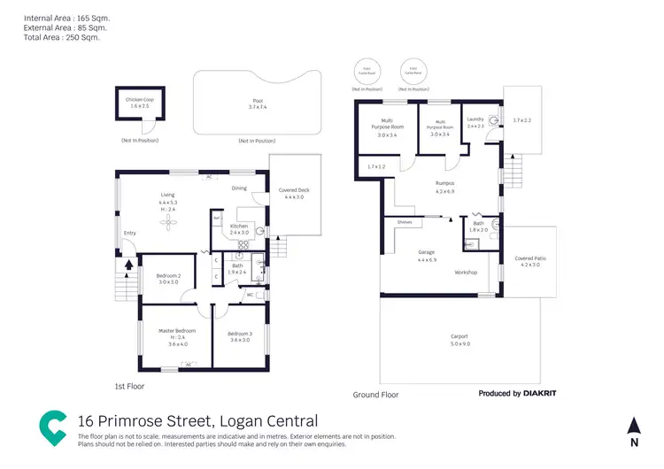 Floorplan of Homely house listing, 16 Primrose Street, Logan Central QLD 4114