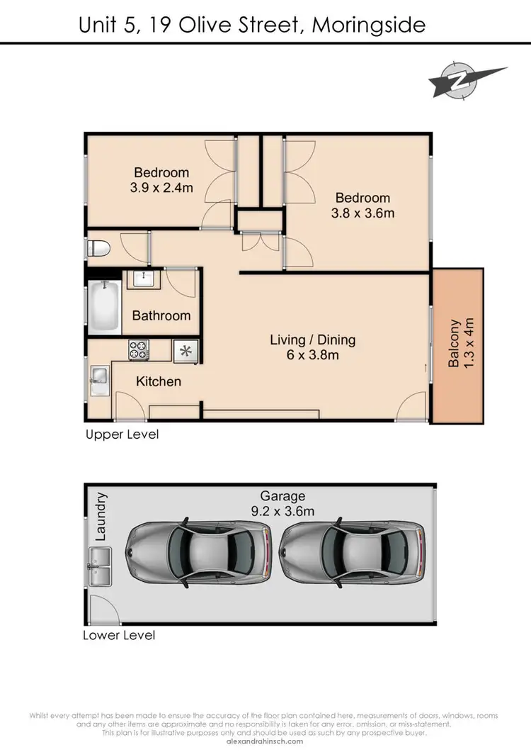 Floorplan of Homely unit listing, 5/19 Olive Street, Morningside QLD 4170