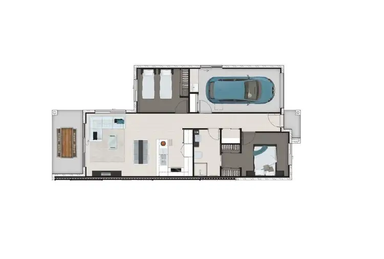 Floorplan of Homely unit listing, 2/13 Parkview Drive, Glenvale QLD 4350