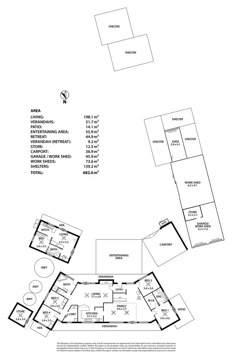 Floorplan of Homely house listing, 11 Redgum Court, Murray Bridge SA 5253