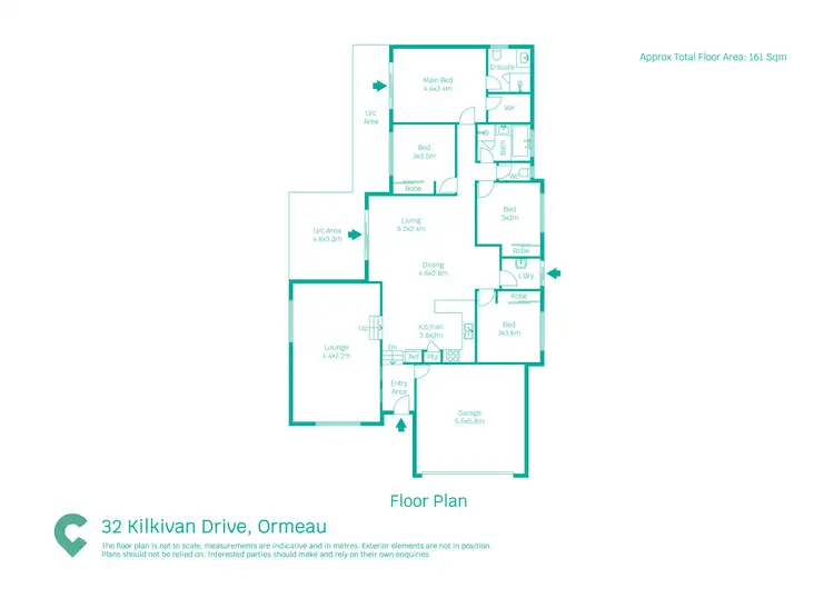 Floorplan of Homely house listing, 32 Kilkivan Drive, Ormeau QLD 4208